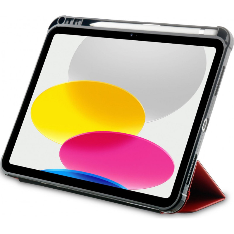 OtterBox React Series īpaši plāns atlokāms maciņš Apple iPad 10.9 inch (10. paaudze) - melns/sarkans