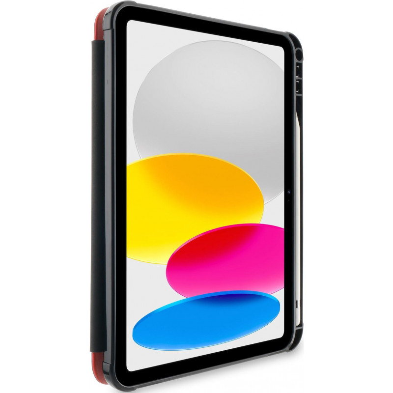 OtterBox React Series īpaši plāns atlokāms maciņš Apple iPad 10.9 inch (10. paaudze) - melns/sarkans