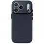 Decoded Leather Backcover - ādas apvalks iPhone 18 Pro Max / 17 Pro Max, saderīgs ar MagSafe (midnight)