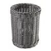 APS galda piederumu grozs ECONOMIC, diametrs: 120 mm, pelēks no polipropilēna, rokām austs, augstums: 150 mm