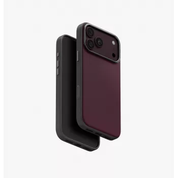 Vāciņš UNIQ Lyden DS priekš iPhone 18 Pro Max/ 17 Pro Max Magclick uzlādes bordo