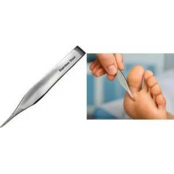 FIRST AID ONLY pincetes šķembām, 144 mm, sudraba krāsā no nerūsējošā tērauda, smalkai satveršanai un turēšanai