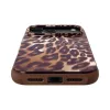 Laut Huex Wave maciņš iPhone 18 Pro Max / 17 Pro Max, MagSafe, Mocha Leopard
