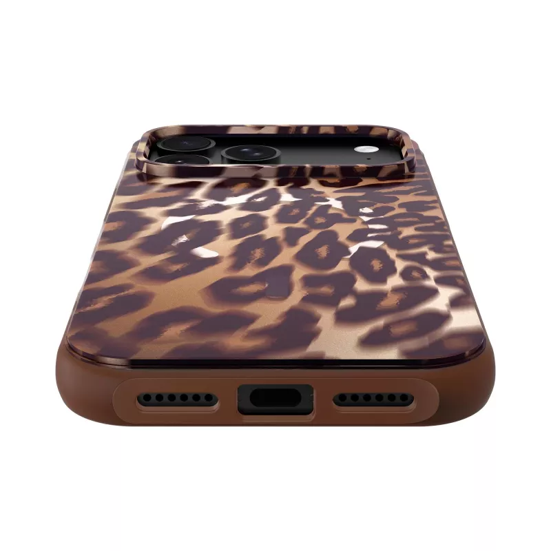 Laut Huex Wave maciņš iPhone 18 Pro Max / 17 Pro Max, MagSafe, Mocha Leopard