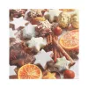 PAPSTAR “Cinnamon Stars” Ziemassvētku salvetes 330 x 330 mm, apdrukātas, 1/4 locījums, 3 kārtas
