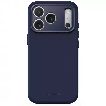 Decoded AntiMicrobial Silicone Backcover maciņš iPhone 18 Pro / 17 Pro, MagSafe, Atlantic Blue