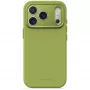 Decoded AntiMicrobial Silicone Backcover maciņš iPhone 18 Pro / 17 Pro, MagSafe, Moss Green