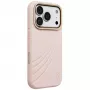 UNIQ Coehl Serina vāciņš iPhone 18 Pro / 17 Pro, magnētiskā uzlāde, rozā