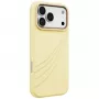 UNIQ Coehl Serina vāciņš iPhone 18 Pro Max / 17 Pro Max, magnētiskā uzlāde, dzeltens