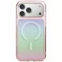 UNIQ Coehl Estelle vāciņš iPhone 18 Pro / 17 Pro, magnētiskā uzlāde, rozā