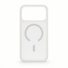 Evelatus Apple iPhone 18 Pro Max Silver-Shield Skin Feel 2-in-1 MagSafe maciņš, matēts caurspīdīgs