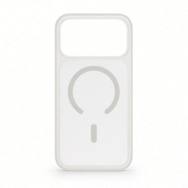 Evelatus Apple iPhone 18 Pro Max Silver-Shield Skin Feel 2-in-1 MagSafe maciņš, matēts caurspīdīgs