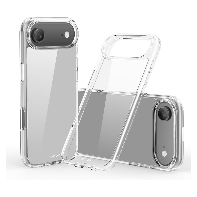 Nevox StyleShell FLEX vāciņš iPhone 17 Air, caurspīdīgs (2511)