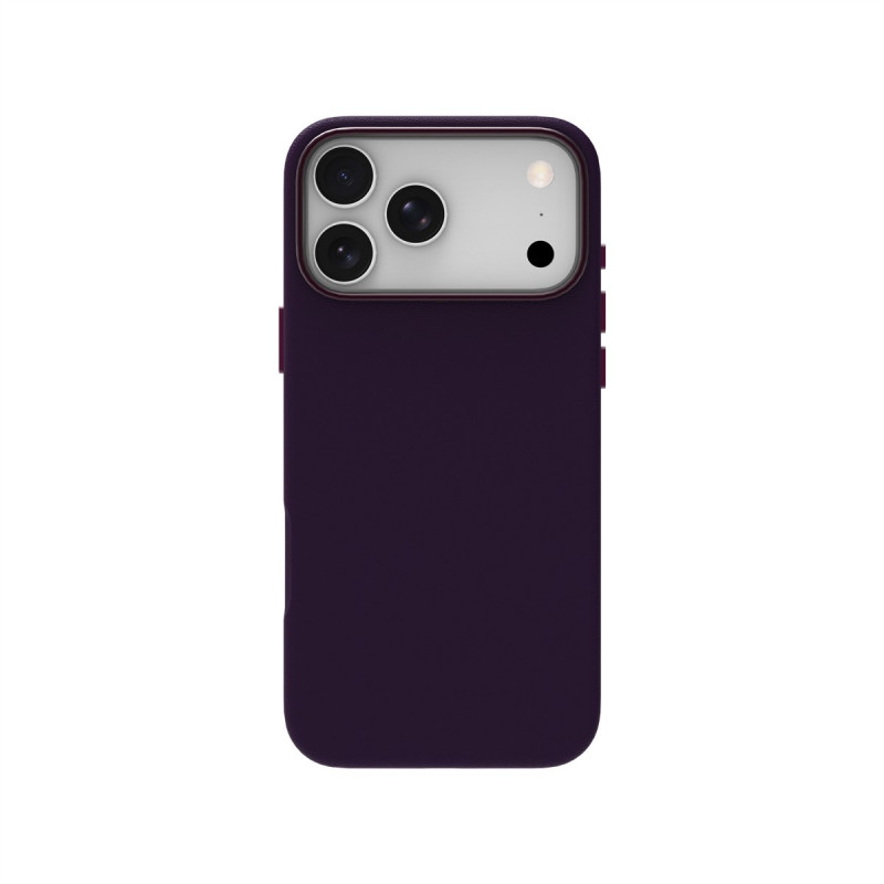 Just Must JM ādas maciņš ar MagSafe iPhone 18 Pro Max, purpura