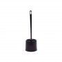 Sauber tualetes birste ar turētāju, melna