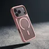 Crong Matte Magnetic MagSafe maciņš iPhone 18 Pro / 17 Pro, rozā