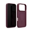 Crong Matte Magnetic MagSafe apvalks iPhone 18 Pro / 17 Pro, bordo