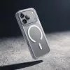 Crong Matte Magnetic MagSafe vāciņš iPhone 18 Pro / 17 Pro, balts