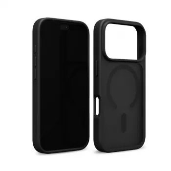 Crong Matte Magnetic MagSafe vāciņš iPhone 18 Pro Max / 17 Pro Max, melns