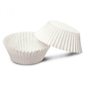 Guardini Easy Bake Bio papīra mafinu formiņas, Ø 7 x 3 cm, baltas, 100 gab.