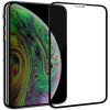 Evelatus Anti-Blue 2.5D Full Cover antistatisks rūdīta stikla ekrāna aizsargs ar zilās gaismas filtru Apple iPhone X/XS/11 Pro (Japan Glue)