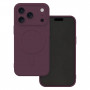 TFO Simple Color Mag maciņš iPhone 17 Pro / iPhone 18 Pro 6.3 inch, tumšā ķiršu krāsā