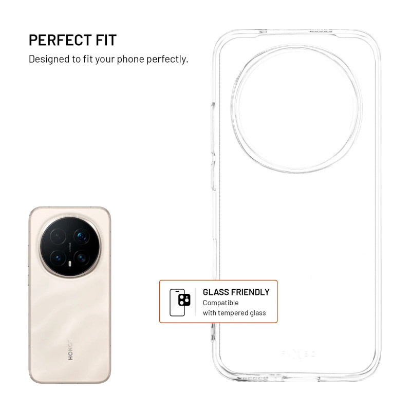 FIXED Story aizmugurējais apvalks Honor Magic 8 Pro 5G, TPU, caurspīdīgs (FIXTCC-1639-TR)