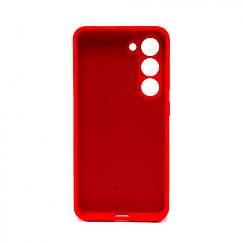 Evelatus Samsung Galaxy S23 Nano silikona apvalks ar mīkstu TPU, sarkans