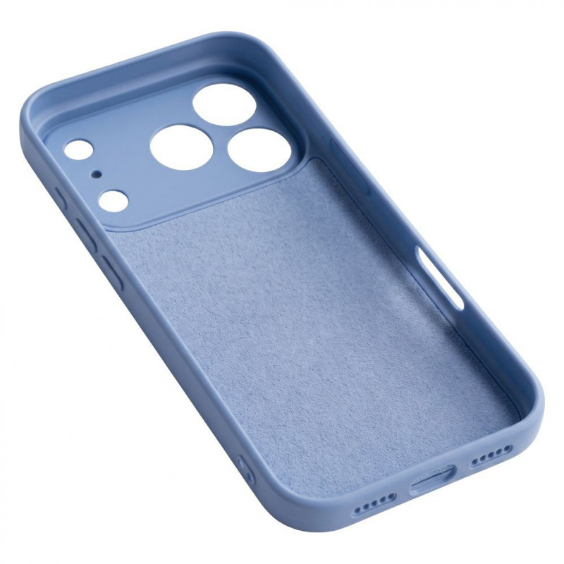 TFO silikona apvalks iPhone 17 Pro Max 6.9 / 18 Pro Max 6.9 debeszils