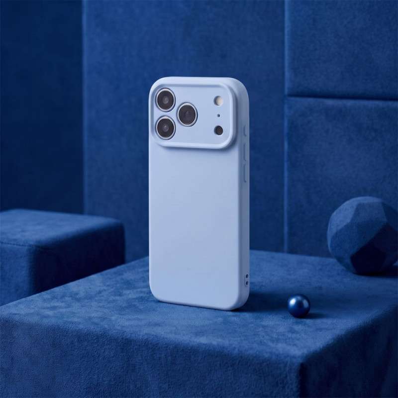 TFO silikona apvalks iPhone 17 Pro Max 6.9 / 18 Pro Max 6.9 debeszils