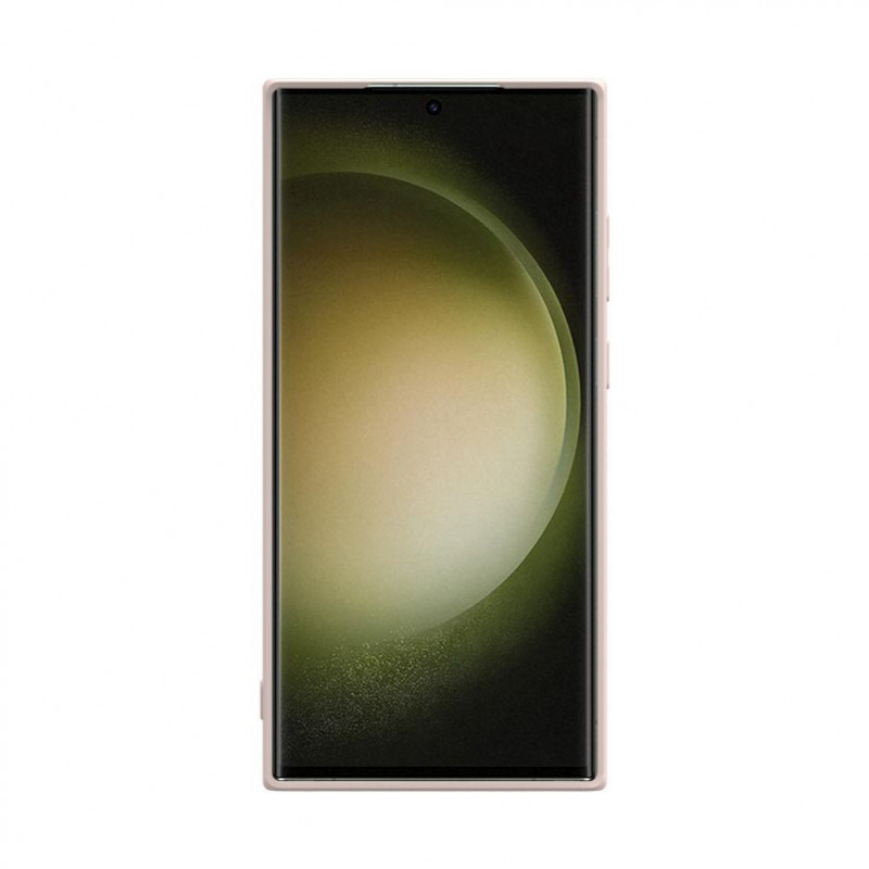 iLike Nano Silicone vāciņš Samsung Galaxy S23 Ultra, bēšs