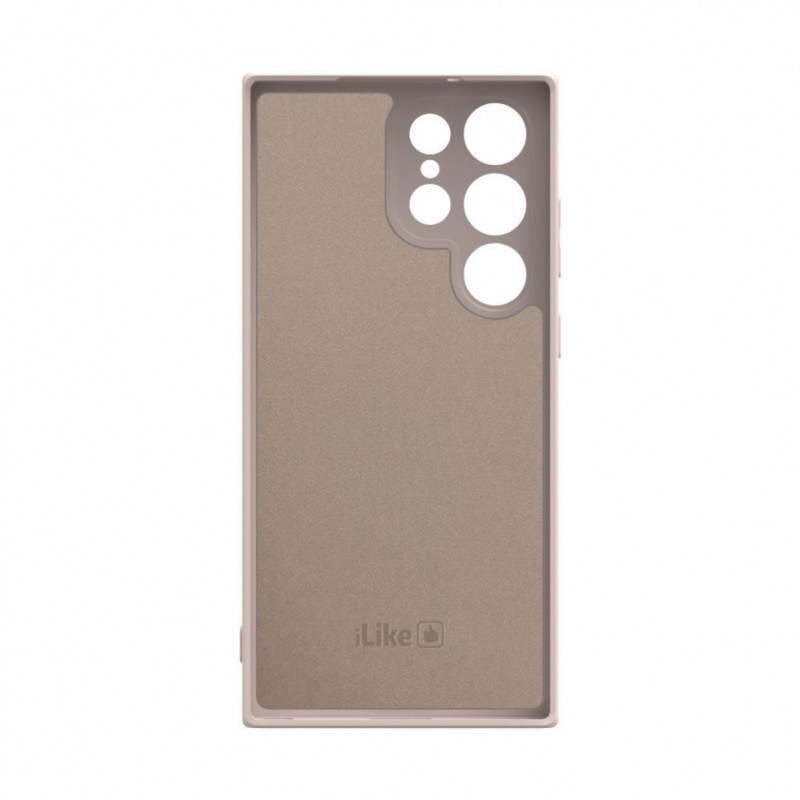 iLike Nano Silicone vāciņš Samsung Galaxy S23 Ultra, bēšs