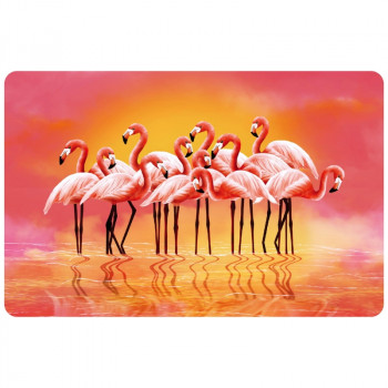 Asi Collection galda paliktnis 43.5x28cm flamingo
