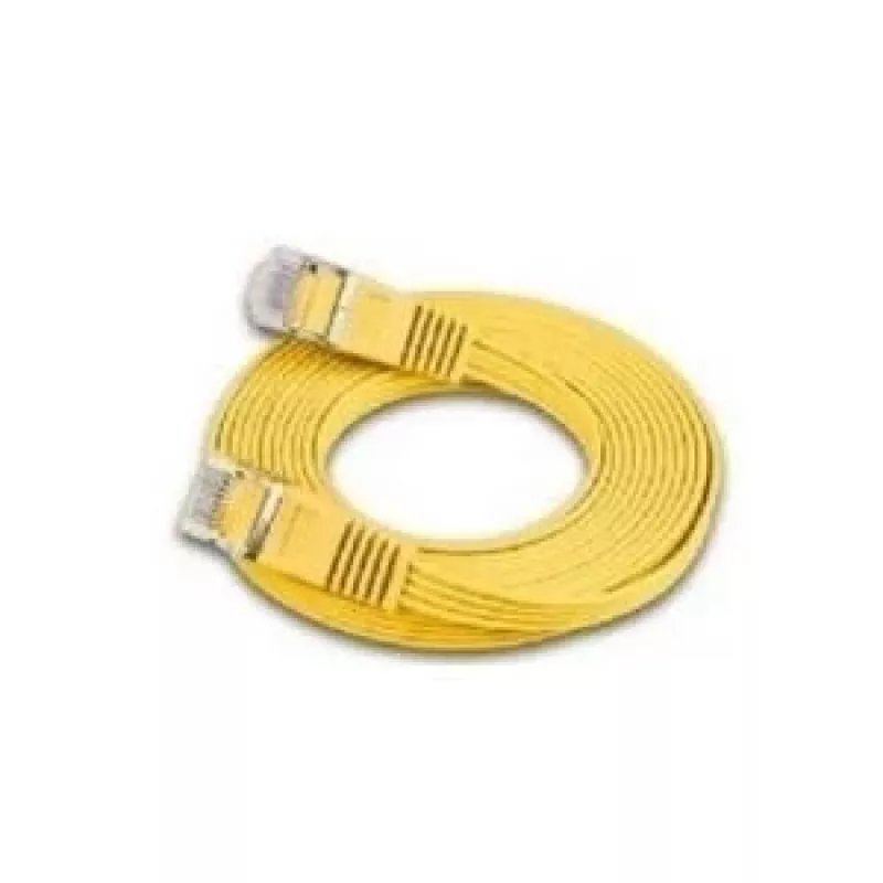 Wirewin Slim Cat6 U/FTP savienojuma kabelis RJ45, 2 m, dzeltens