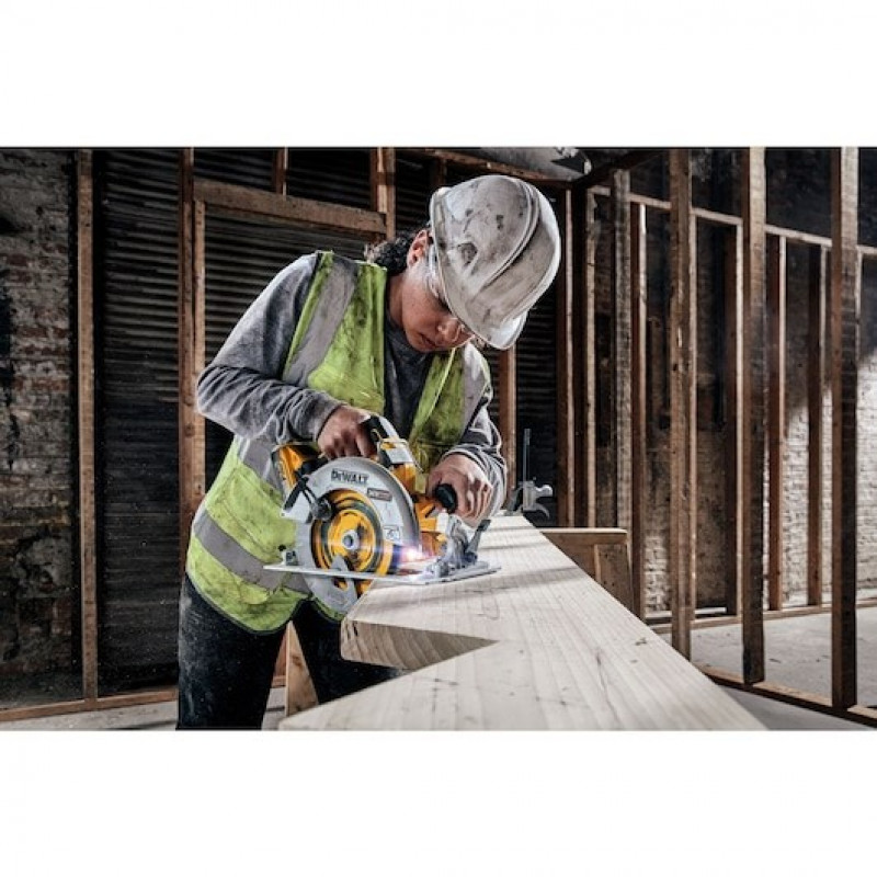 DeWALT DCS573H2T-QW pārnēsājamais ripzāģis