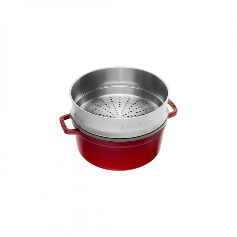 Staub La Cocotte apaļš čuguna sautējamais katls 5,25 l (40510-601-0)