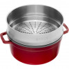 Staub La Cocotte apaļš čuguna sautējamais katls 5,25 l (40510-601-0)
