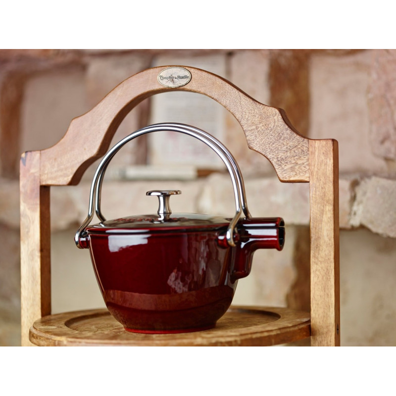 Staub tējkanna 1,15 l, bordo krāsā (40509-424-0)
