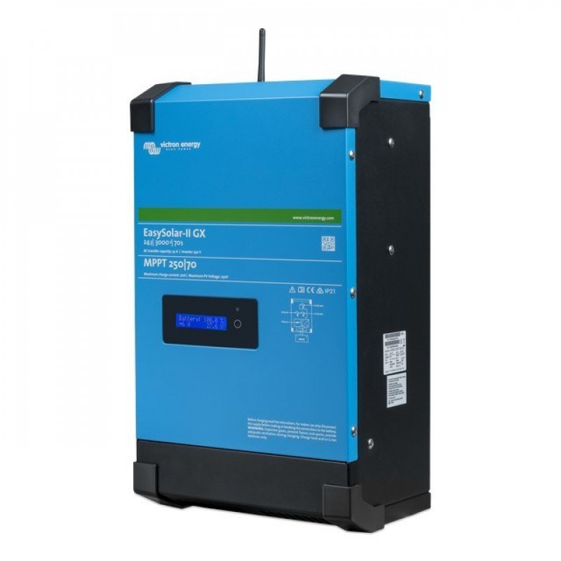 Victron Energy EasySolar-II 24/3000 hibrīda invertors