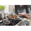 STAUB apaļa čuguna grila panna ar diviem rokturiem 40509-522-0 - grafīta 26 cm