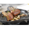 STAUB apaļa čuguna grila panna ar diviem rokturiem 40509-522-0 - grafīta 26 cm