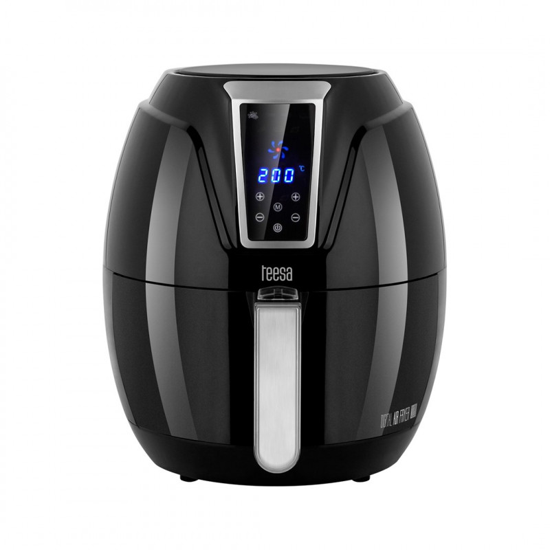 Teesa TSA8046 karstā gaisa fritieris, 3,2 L, 1400 W, melns