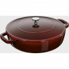 STAUB čuguna sautēšanas panna ar vāku 24 cm, grenadīna