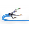 Digitus Cat6a U/FTP instalācijas kabelis, 100 m, zils, LSZH, simplex