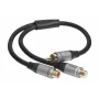 celexon RCA uz 2x M/F audio adapteris, Professional Line