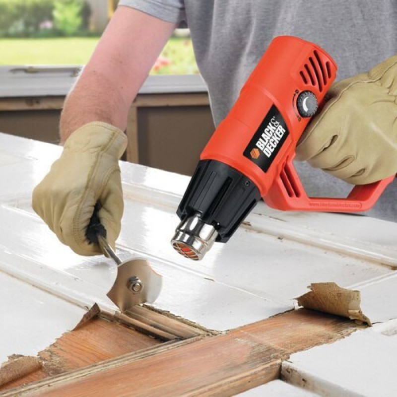 Black+Decker KX2001K karstā gaisa pistole, 2000 W, 50–450 °C / 90–600 °C