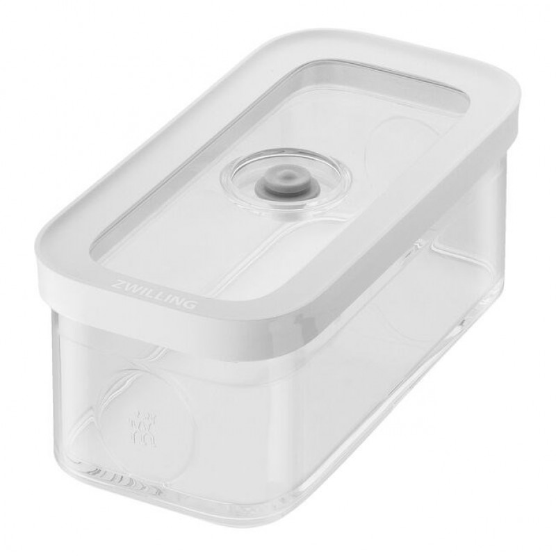 ZWILLING 1026082 Taisnstūra pārtikas uzglabāšanas trauki, 5,4 L, caurspīdīgi/balti, 5 gab