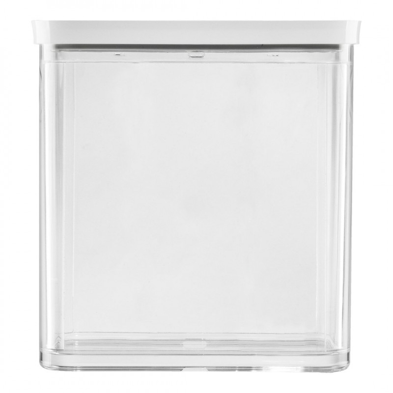 ZWILLING 1026082 Taisnstūra pārtikas uzglabāšanas trauki, 5,4 L, caurspīdīgi/balti, 5 gab