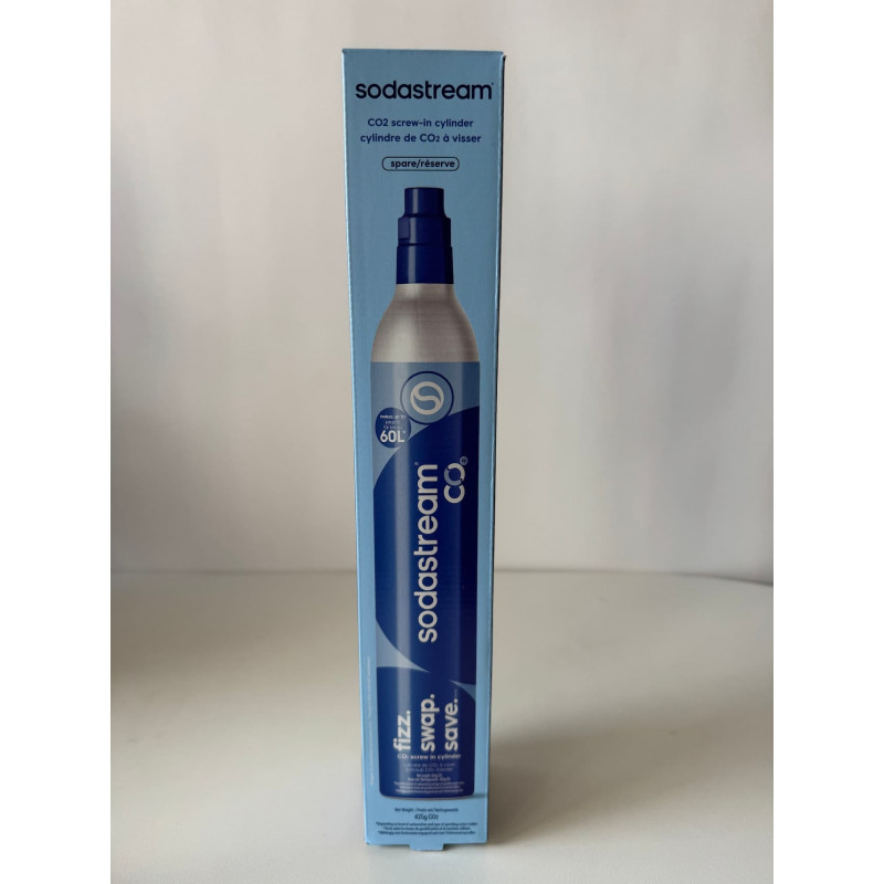 SodaStream Alcojet CO2 rezerves balons ar gāzi, zils