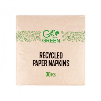 GoGreen pārstrādāta papīra salvetes
